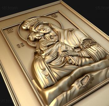 3D model Mother of God POCHAEVSKAYA (STL)